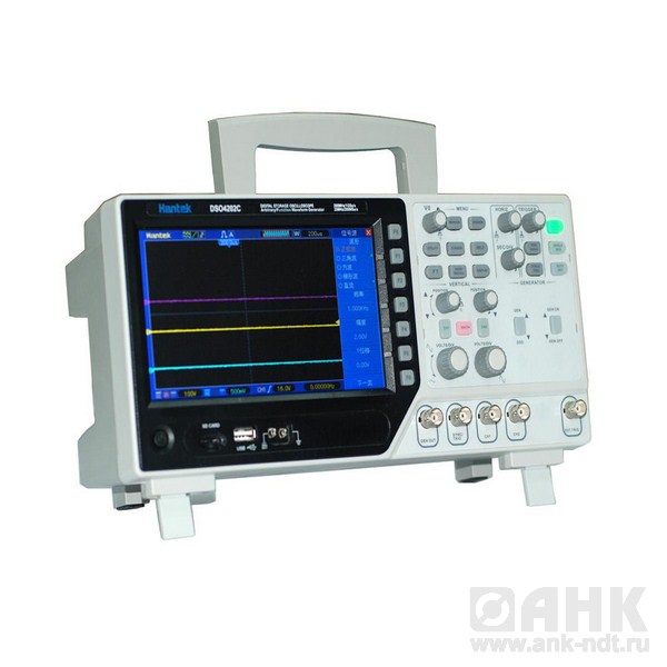DSO-4202C - цифровой осциллограф генератор СПФ до 25 МГц