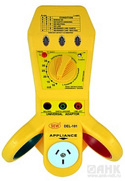 Измеритель параметров электрических сетей SEW DEL-101
