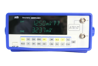 Поверка вольтметра АКИП-2401