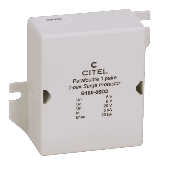 Устройство защиты от импульсных перенапряжений Citel B180-06D3 (510102) для RS422, 1 пара